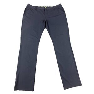 Alberto Golf Pants 58 Mens Regular Fit 3X Dry Cooler Performance Flat Front